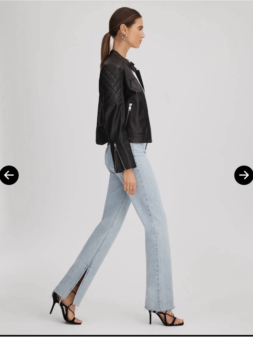 PAIGE Stella High Rise Modern Straight Leg Jeans NWT | Size 23 | Vintage Wash